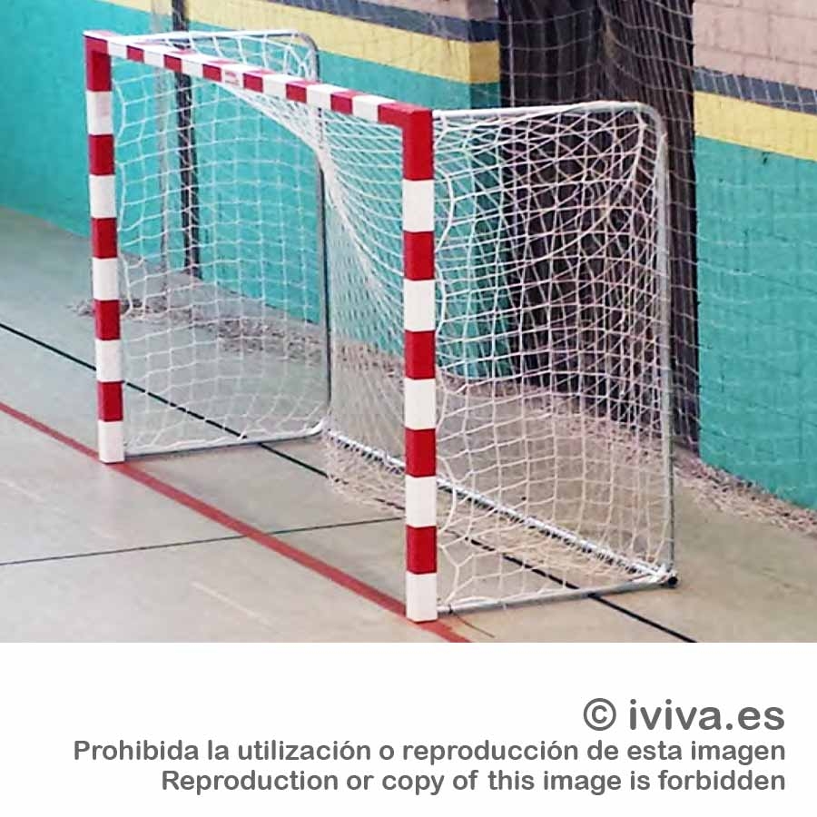 Portería fútbol indoor metálicas trasladables - Material escolar
